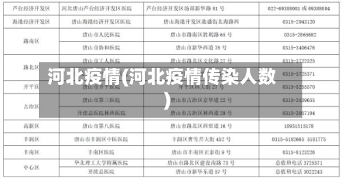 河北疫情(河北疫情传染人数)-第3张图片