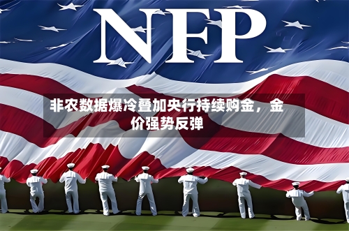 非农数据爆冷叠加央行持续购金，金价强势反弹-第2张图片