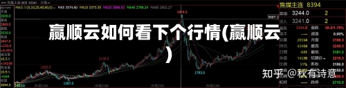 赢顺云如何看下个行情(赢顺云)-第3张图片