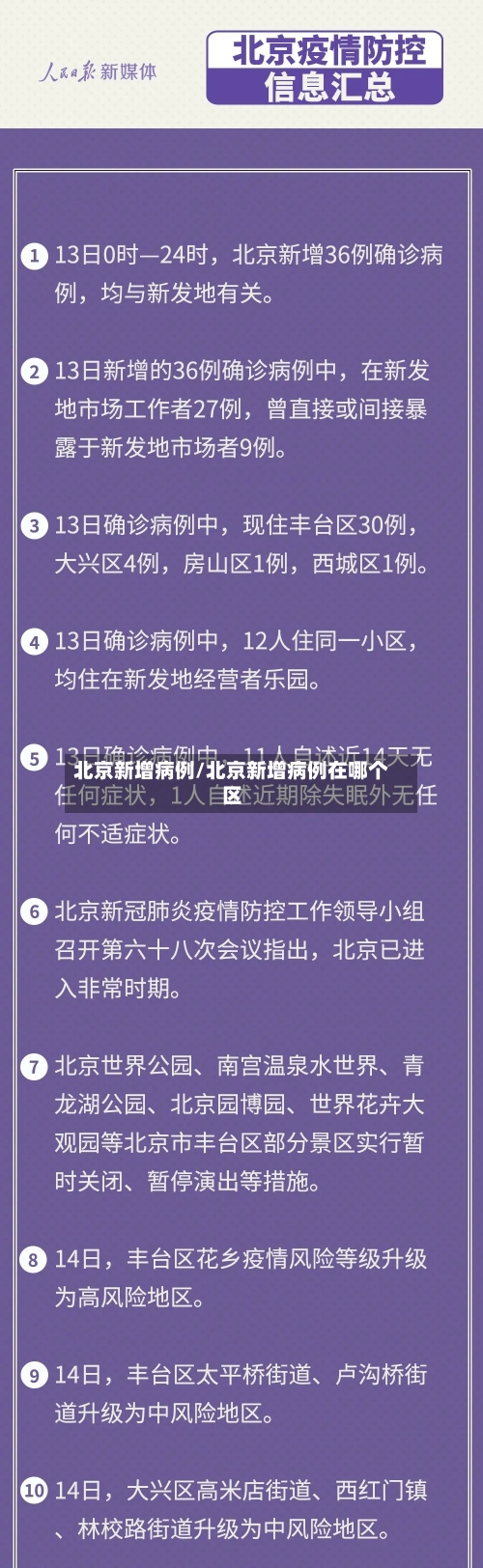 北京新增病例/北京新增病例在哪个区
