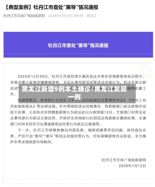 黑龙江新增9例本土确诊/黑龙江发现一例