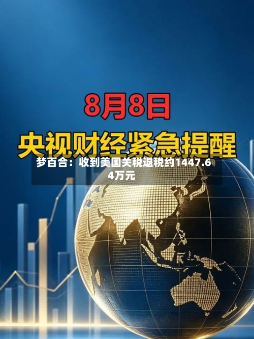 梦百合：收到美国关税退税约1447.64万元-第2张图片