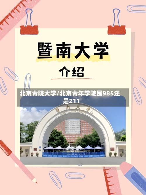 北京青院大学/北京青年学院是985还是211-第2张图片