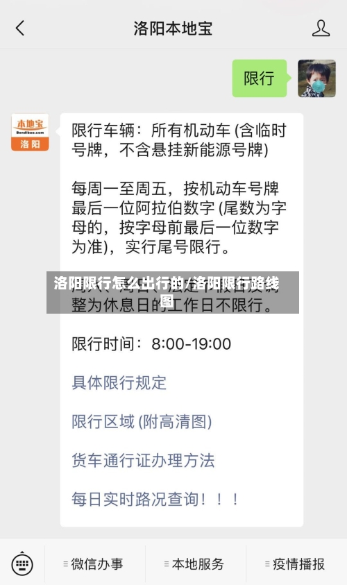 洛阳限行怎么出行的/洛阳限行路线图
