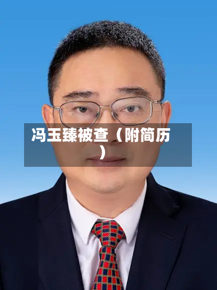 冯玉臻被查（附简历）