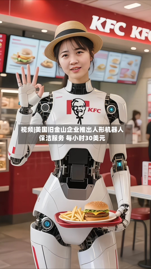 视频|美国旧金山企业推出人形机器人保洁服务 每小时30美元