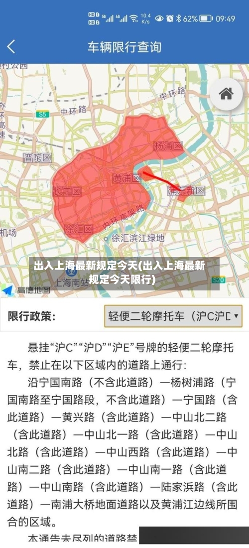 出入上海最新规定今天(出入上海最新规定今天限行)