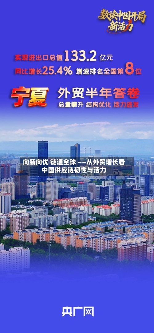 向新向优 链通全球 ——从外贸增长看中国供应链韧性与活力