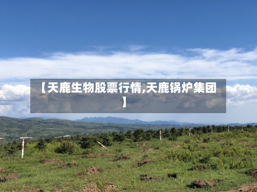 【天鹿生物股票行情,天鹿锅炉集团】