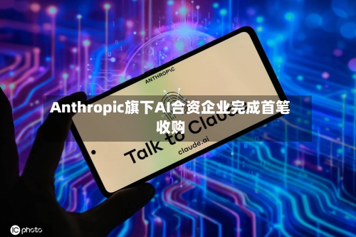 Anthropic旗下AI合资企业完成首笔收购-第2张图片