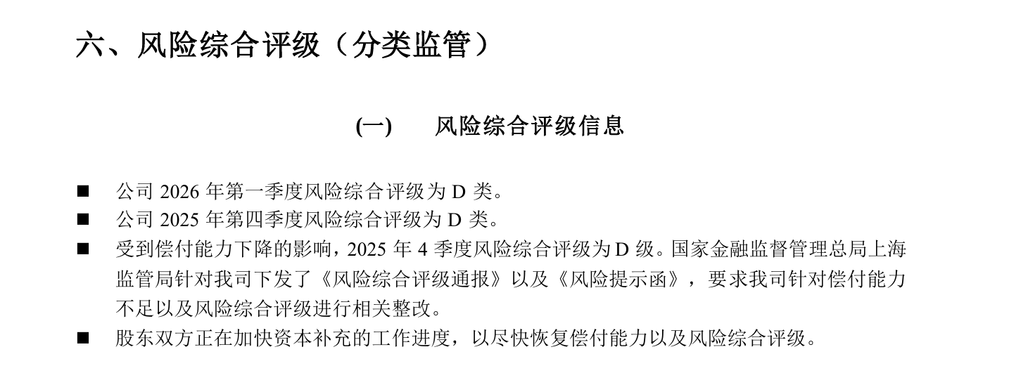 监管出具三条强制措施	，长生人寿开启自救倒计时