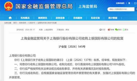 上海银行收购上银国际 5年亏损超25亿